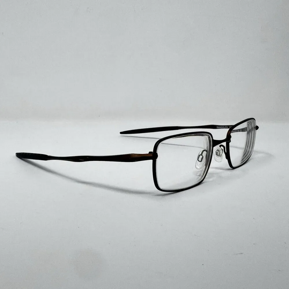 Randolph Hudson Brown Eyeglass Frames 51-21-135 Made in Japan